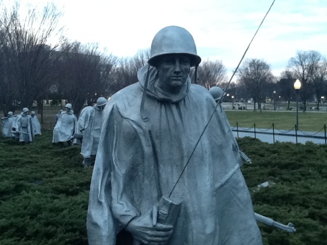 Vietnam memorial in DC
